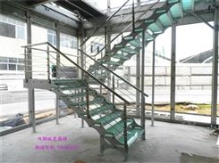 双钢板直楼梯 定制厂家 YD-SG600